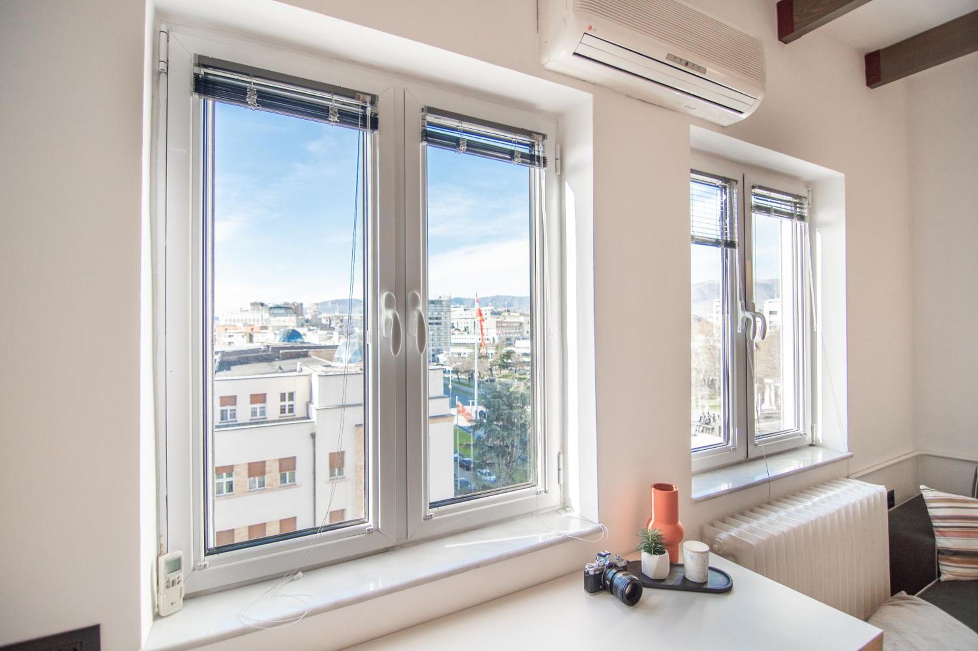 Dimov Center Apartment Skopje Esterno foto